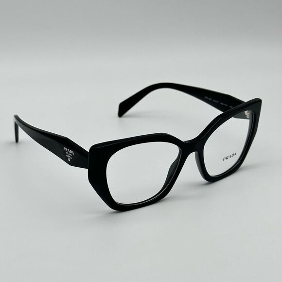 PRADA Eyeglasses PR18WV 1AB101 Black/Demo Lens Women NEW - Picture 5 of 10